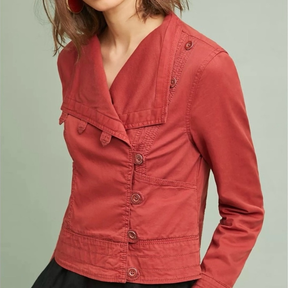 New Marrakech Asymmetrical Button Front Utility J… - image 2